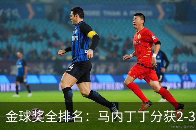 金球奖全排名：马内丁丁分获2-3名 孙兴慜列第11